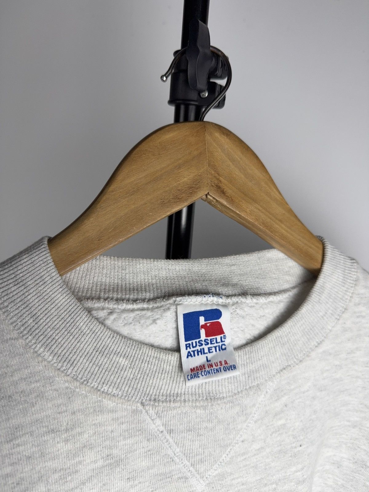 Russell Athletic 90s Vintage USA Russell Athletic Hockey Mom Varsity Crewneck Size US L / EU 52-54 / 3 - 6 Thumbnail