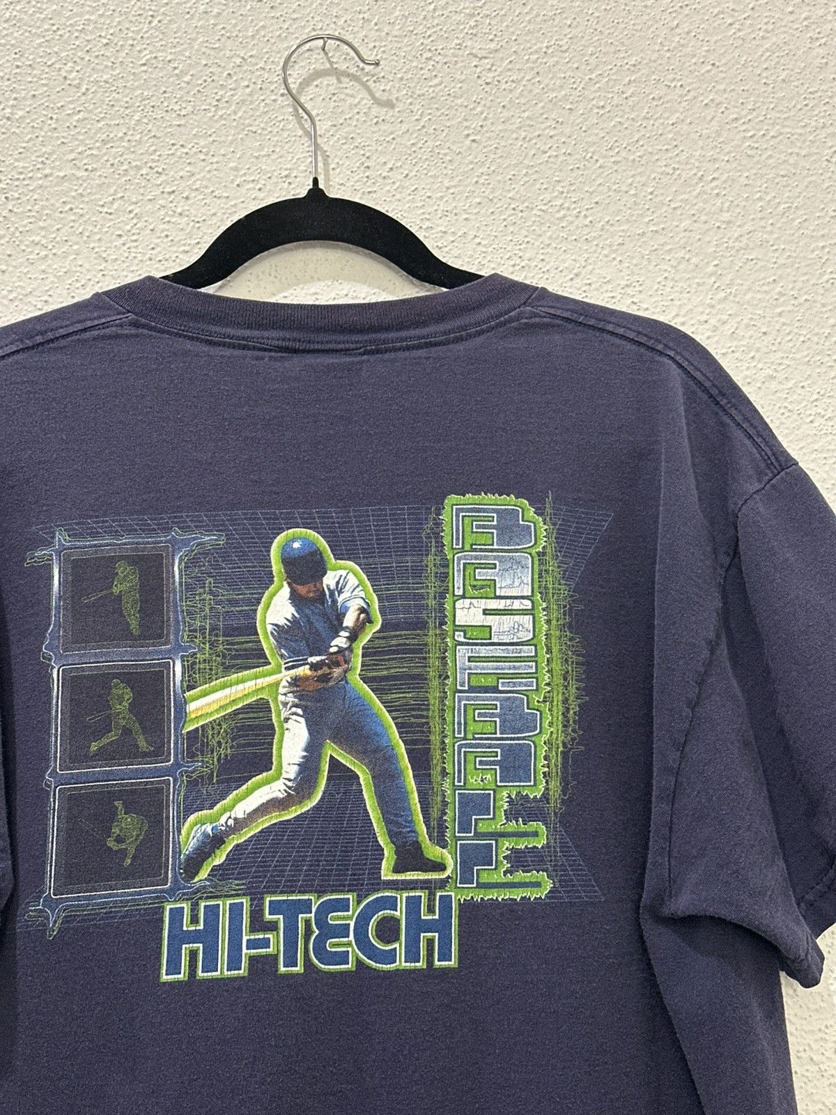 MLB Vintage Y2K Hi-Tech Baseball Hologram Technology Shirt L Size US L / EU 52-54 / 3 - 2 Thumbnail