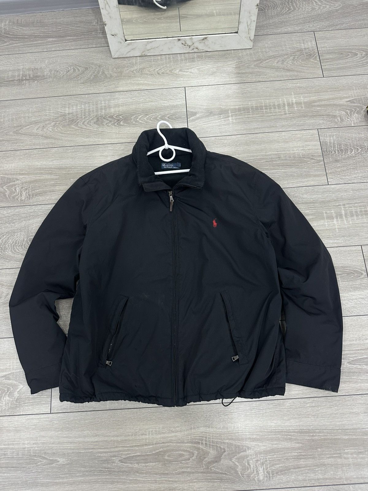 Polo Ralph Lauren Polo Ralph Lauren Vintage Black Jacket 90s Size US XXL / EU 58 / 5 - 3 Thumbnail