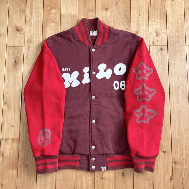 Bape BAPE STA Milo Logo Sweat Varsity Jacket a bathing ape NIGO Size US M / EU 48-50 / 2 - 1 Thumbnail