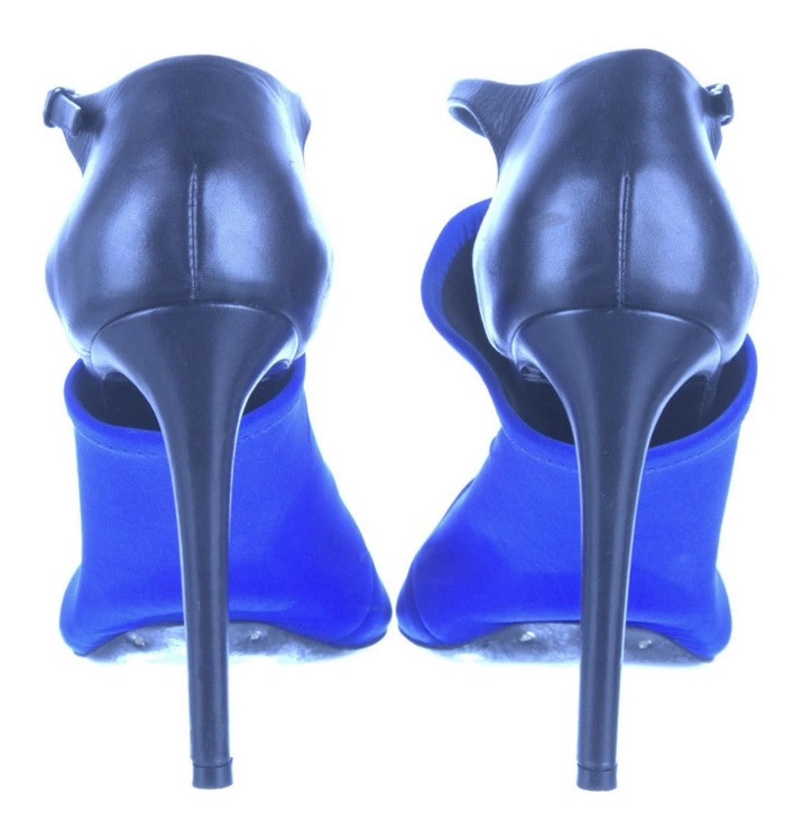Balenciaga Balenciaga Neoprene/Leather Sandals Sz 40/9 USA $ 849 Italy Size US 9 / IT 39 - 8 Thumbnail