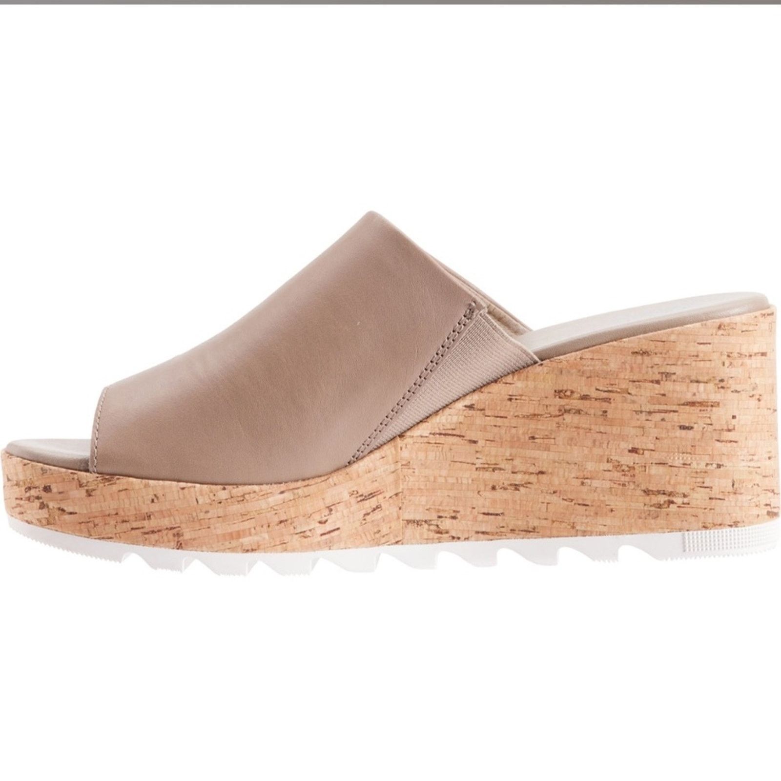 SOREL 🎉LAST PIECE 🎉Sorel Cameron Wedge Mule Sandals - Leather Size US 6 / IT 36 - 4 Thumbnail