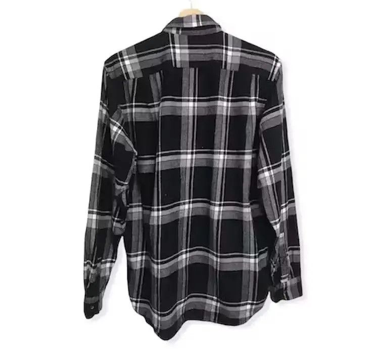 Flannel Japanese Brand G.U Plaid Tartan Flannel Shirt Size US L / EU 52-54 / 3 - 7 Thumbnail