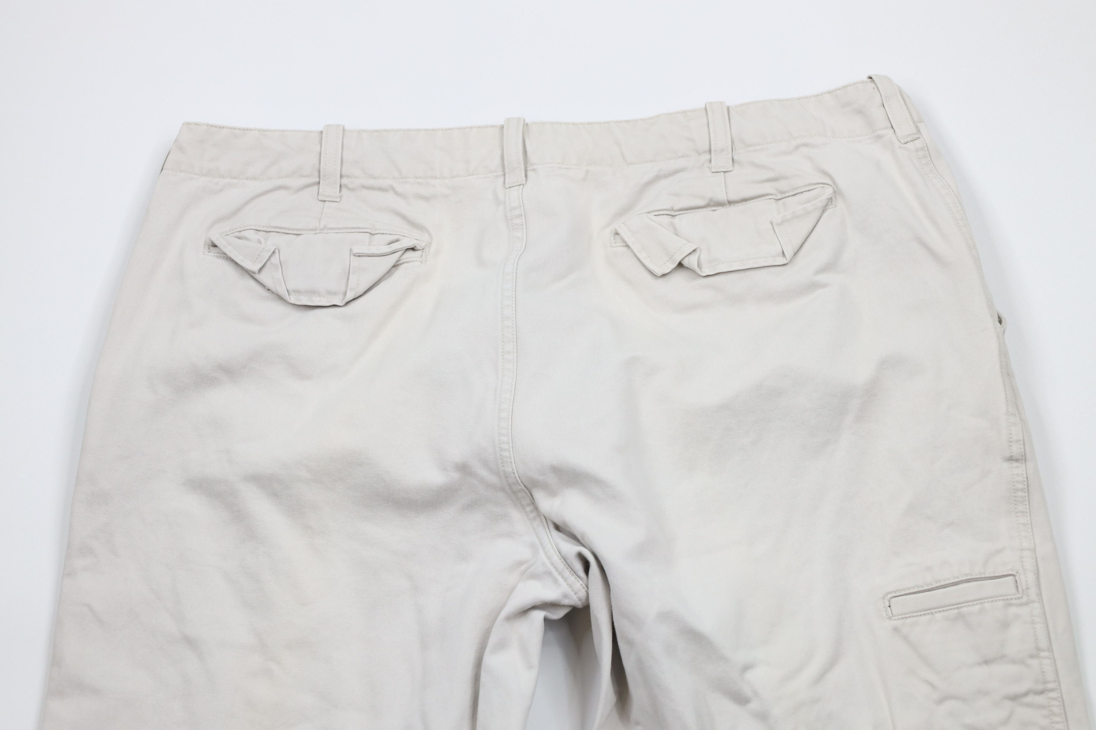 Gap × Vintage Vintage 90s Y2K Gap Baggy Hipster Wide Leg Pants Gray Size US 38 / EU 54 - 11 Thumbnail