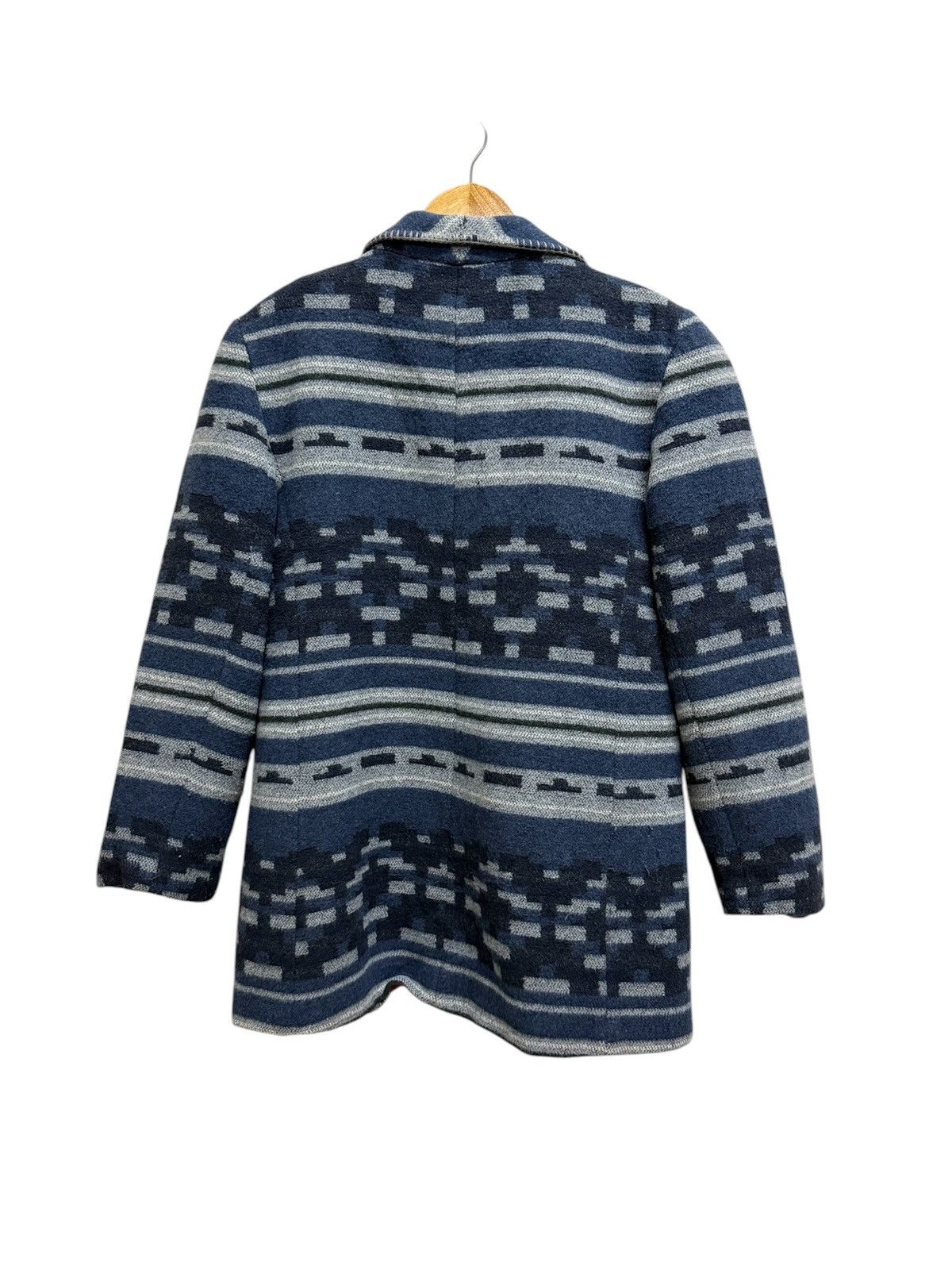 Native × Vintage Vintage 90s Casual Corner Southwestern wool blend lined coat Size US M / EU 48-50 / 2 - 2 Thumbnail