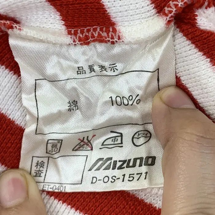 Russell Athletic Vintage RUSSELL ATHLETIC x MIZUNO Striped Polo Tee Shirt Size M / US 6-8 / IT 42-44 - 6 Thumbnail