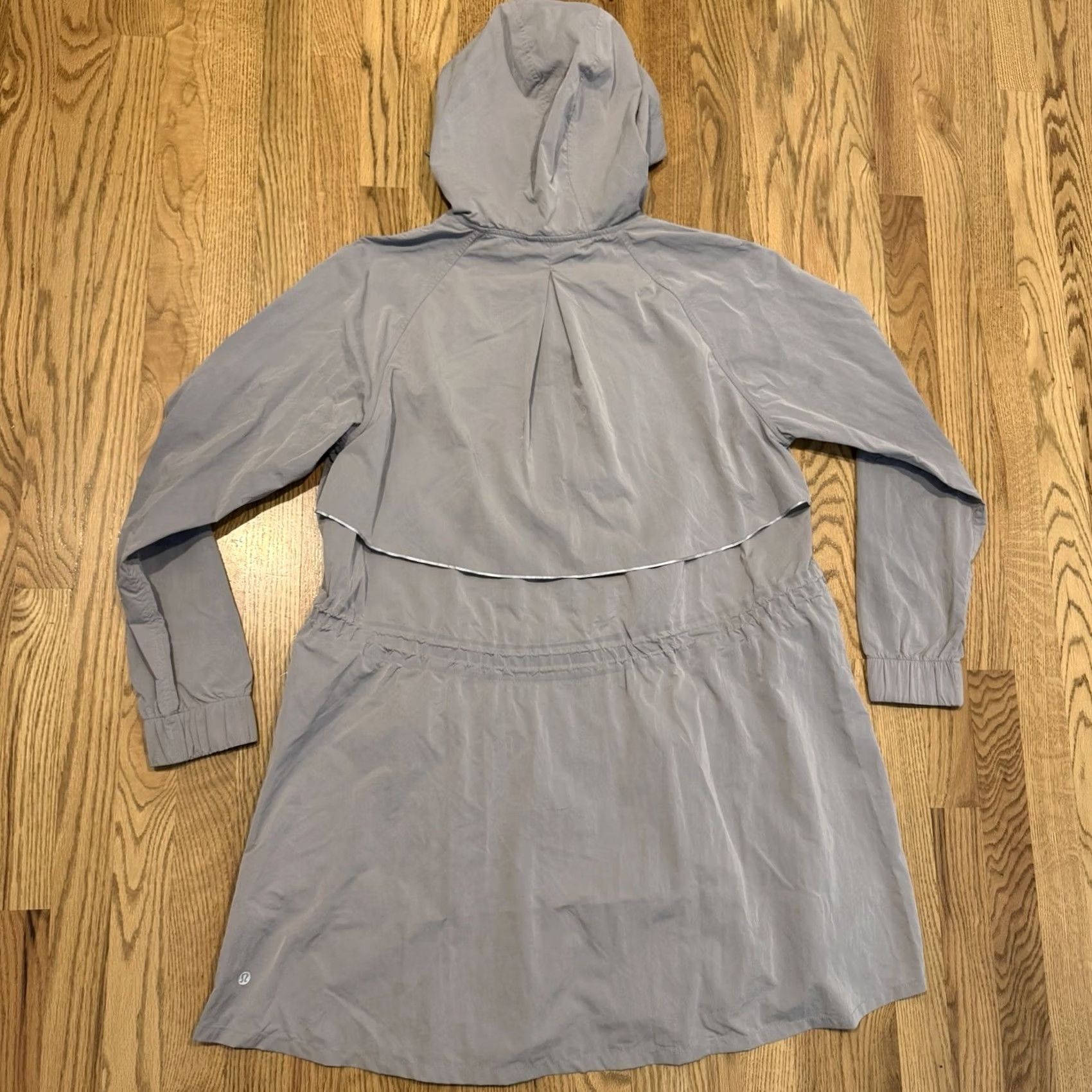 Lululemon Lululemon Pack & Glyde Womens Size 12 Windbreaker Packable W4ANOS Grey Casual Jacket Size XL / US 12-14 / IT 48-50 - 2 Thumbnail