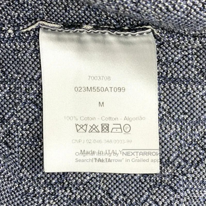 Other Dior Blue Cotton Long Sleeve Shirt . Size US M / EU 48-50 / 2 - 6 Thumbnail