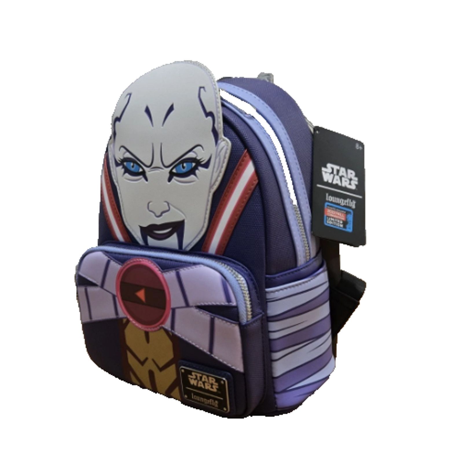 Other Loungefly Star Wars Asajj Ventress Backpack-NYCC Exclusive Size ONE SIZE - 3 Thumbnail
