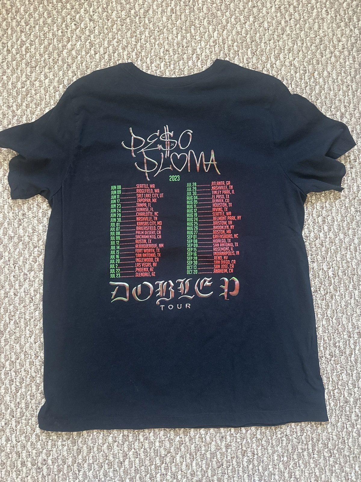 Vintage Peso Pluma T Shirt Size US L / EU 52-54 / 3 - 2 Thumbnail