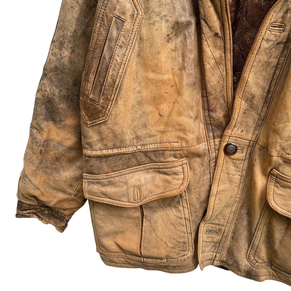 Genuine Leather × Pelle Pelle × Vera Pelle Vera Pelle Lavorazione Artigiana Size US M / EU 48-50 / 2 - 5 Thumbnail