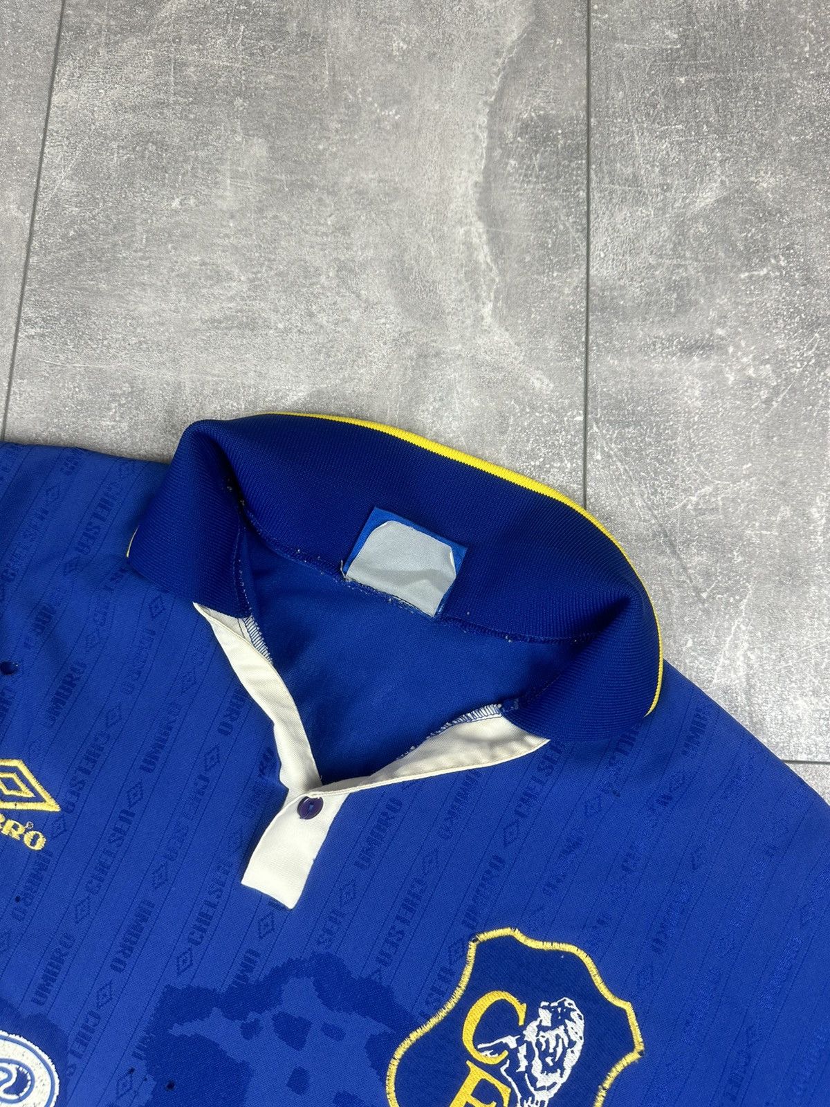 Umbro Umbro Chelsea 1995/97 Home Soccer Football Jersey Size US M / EU 48-50 / 2 - 10 Thumbnail