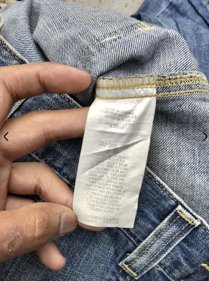 FCUK BAGGY WIDE LEG CARPENTER DENIM BY FCUK Size 33" - 3 Thumbnail