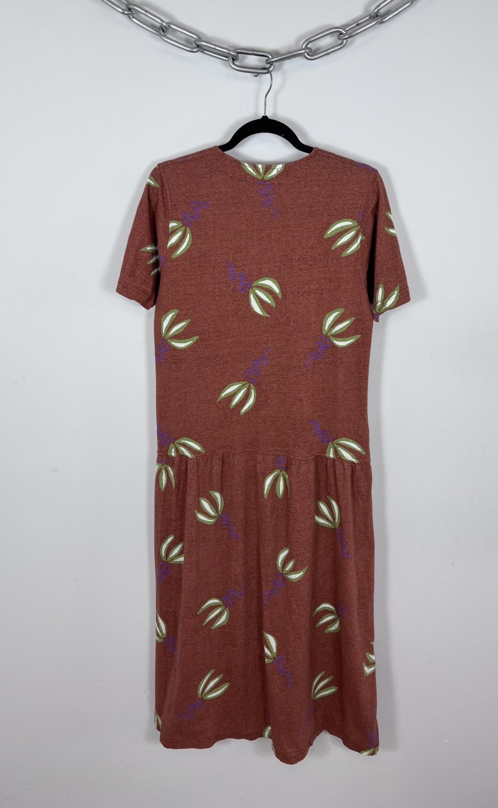 Gudrun Sjoden Gudrun Sjoden Eco Concept Women’s Drop Waist Long Dress Size M / US 6-8 / IT 42-44 - 12 Thumbnail