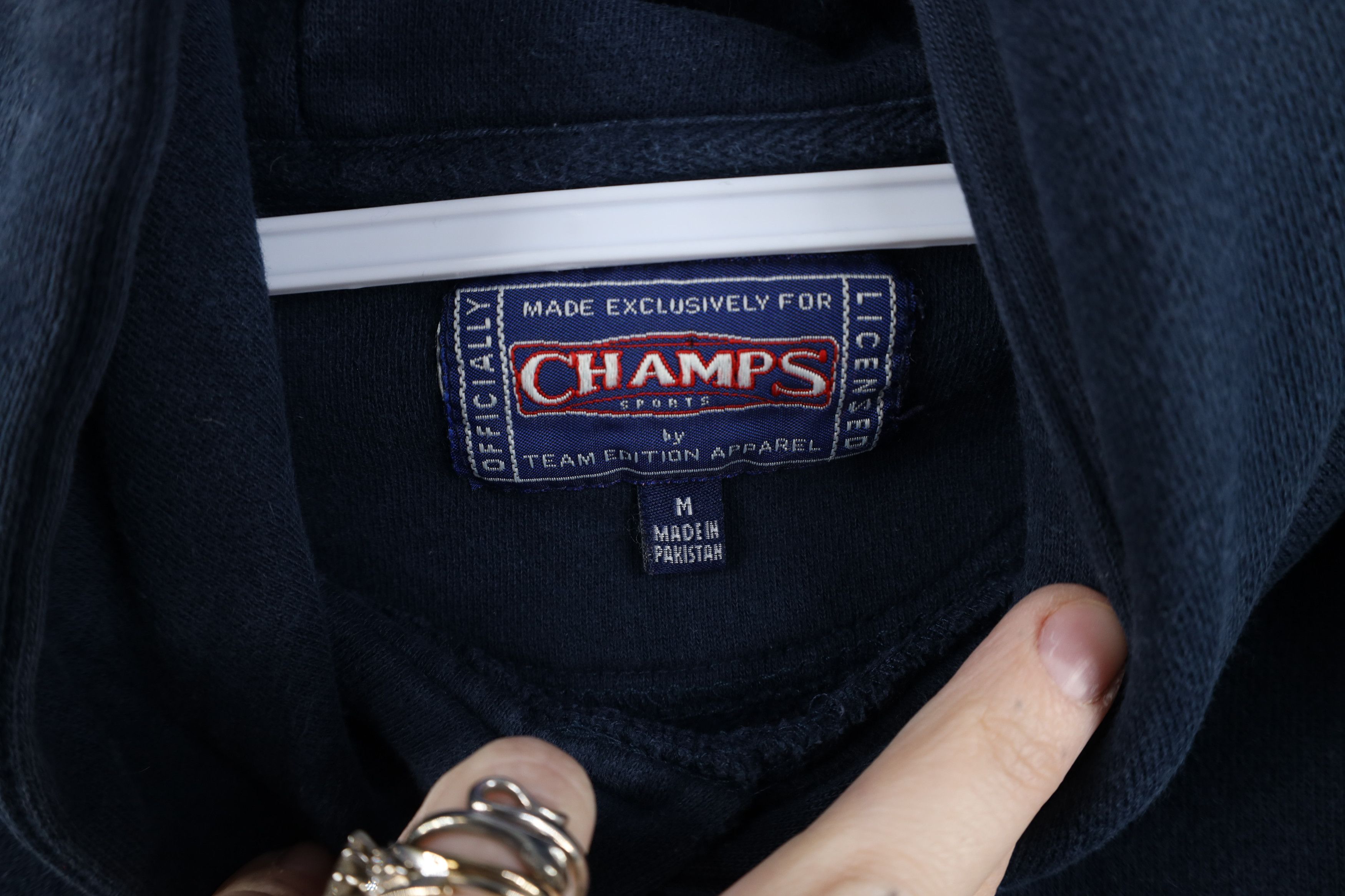 Vintage Vintage 90s Spell Notre Dame University Hoodie Sweatshirt Size M / US 6-8 / IT 42-44 - 5 Thumbnail