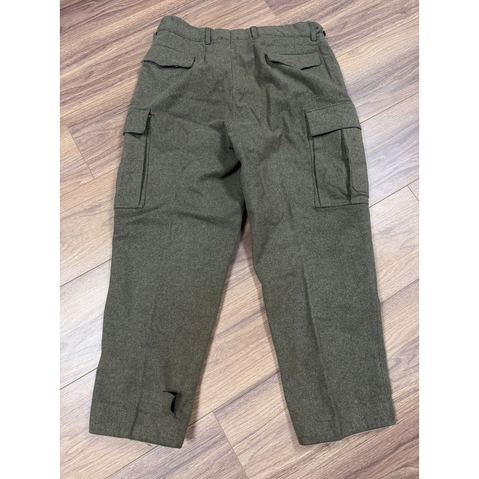 Vintage Vintage Sportra Arnstorf 100% Wool Pants Heavyweight 38x28.5 Size US 38 / EU 54 - 2 Thumbnail