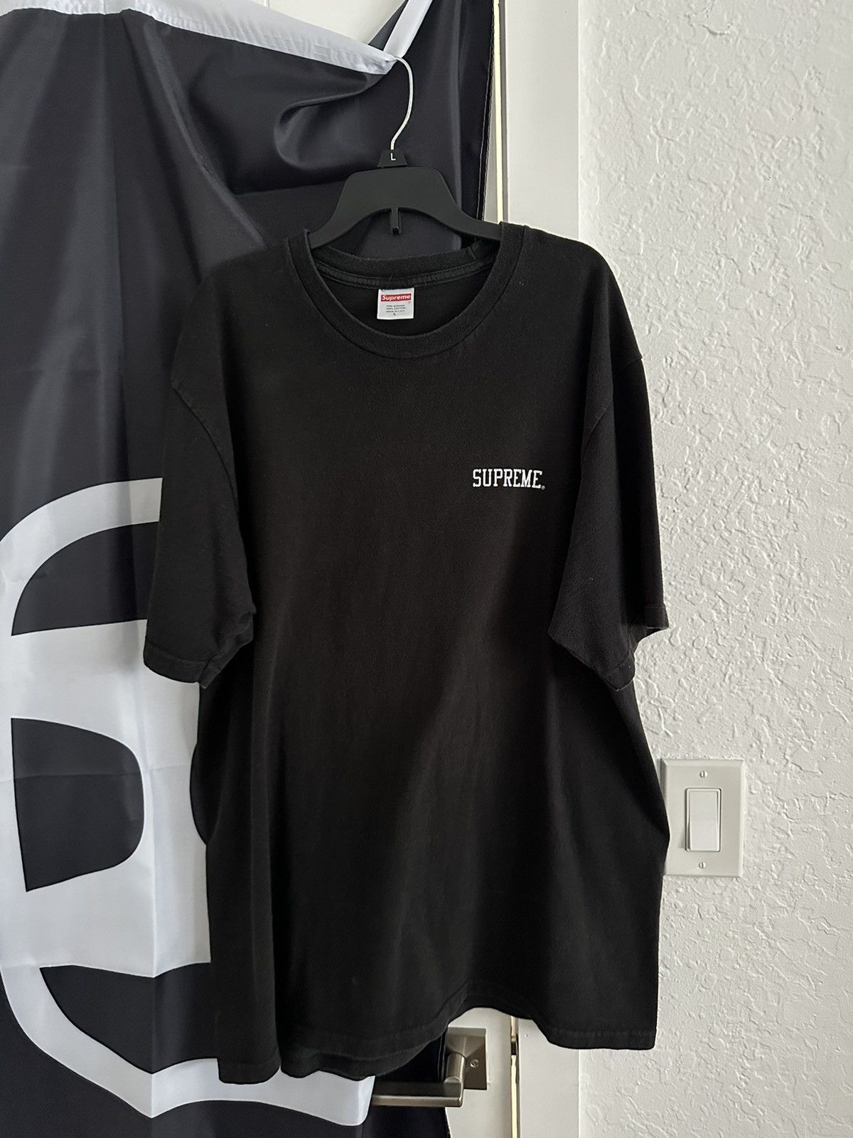 image of Supreme X Akira Syringe Tee in Black, Men's (Size Large)