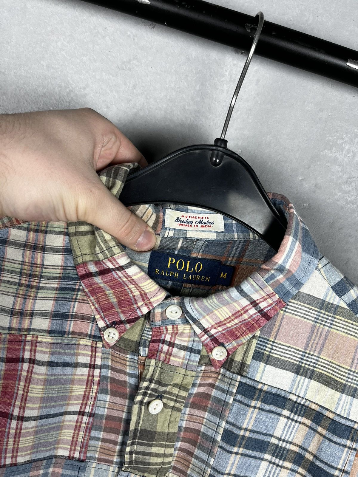 Polo Ralph Lauren × RRL Ralph Lauren × Ralph Lauren Ralph Lauren Classic Fit Patchwork Shirt Size US M / EU 48-50 / 2 - 4 Thumbnail