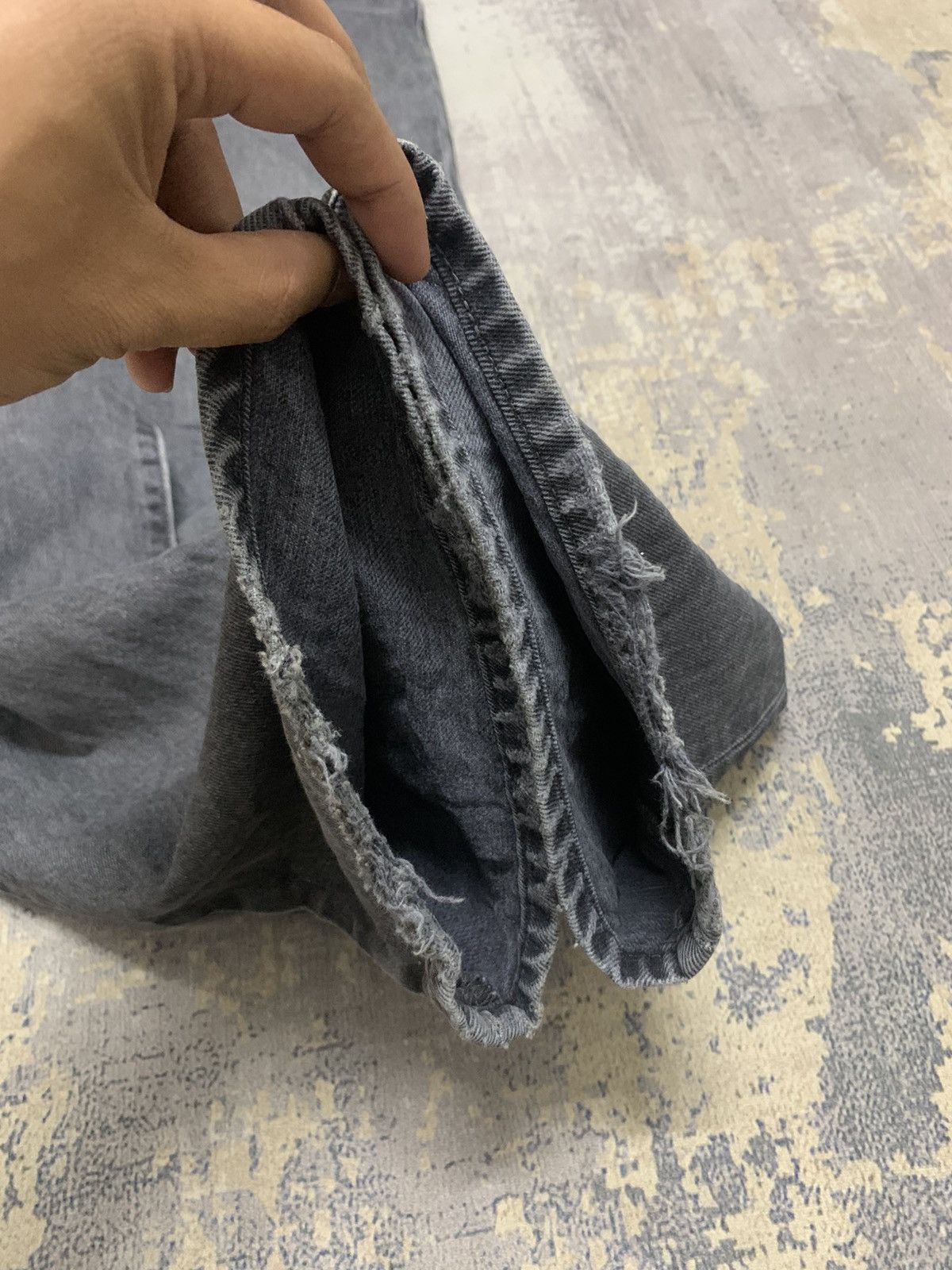 Levi's Vintage Y2K Levi's 501 Faded Black Jeans W36 Size US 38 / EU 54 - 5 Thumbnail