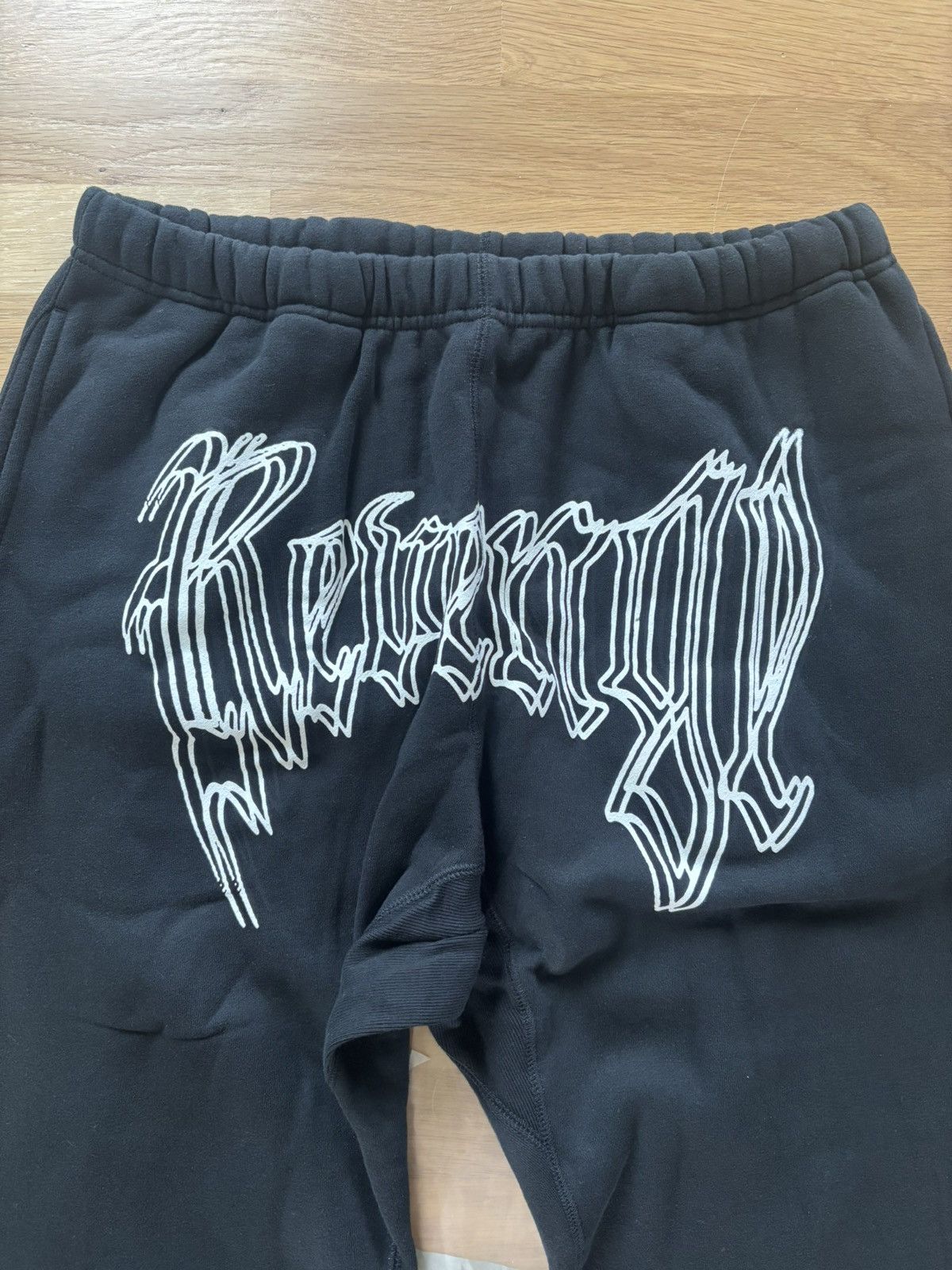 Revenge Revenge Motion Logo Black Sweatpants Size Large Size US 34 / EU 50 - 3 Thumbnail