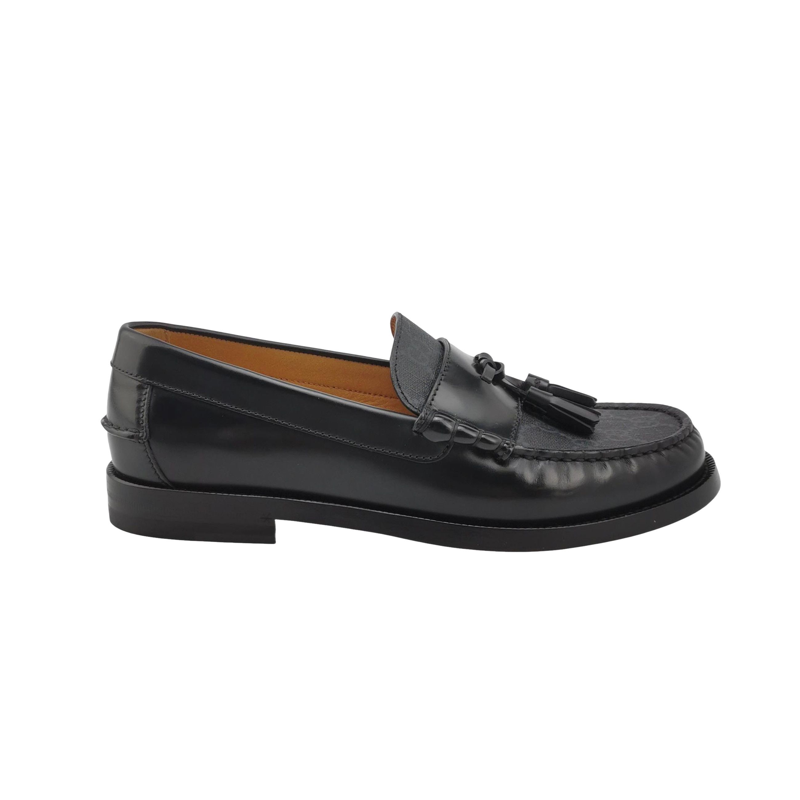 Gucci Gucci GG Monogram Tassel Loafers 39.5 Size US 9.5 / IT 39.5 - 1 Thumbnail
