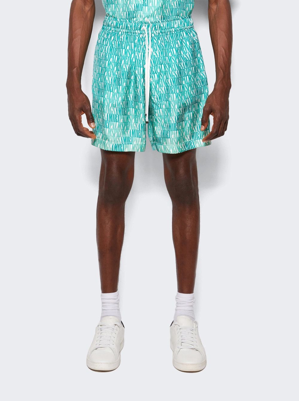 Amiri o1mle0426 Palm Springs Shorts in Green Size US 28 / EU 44 - 3 Thumbnail