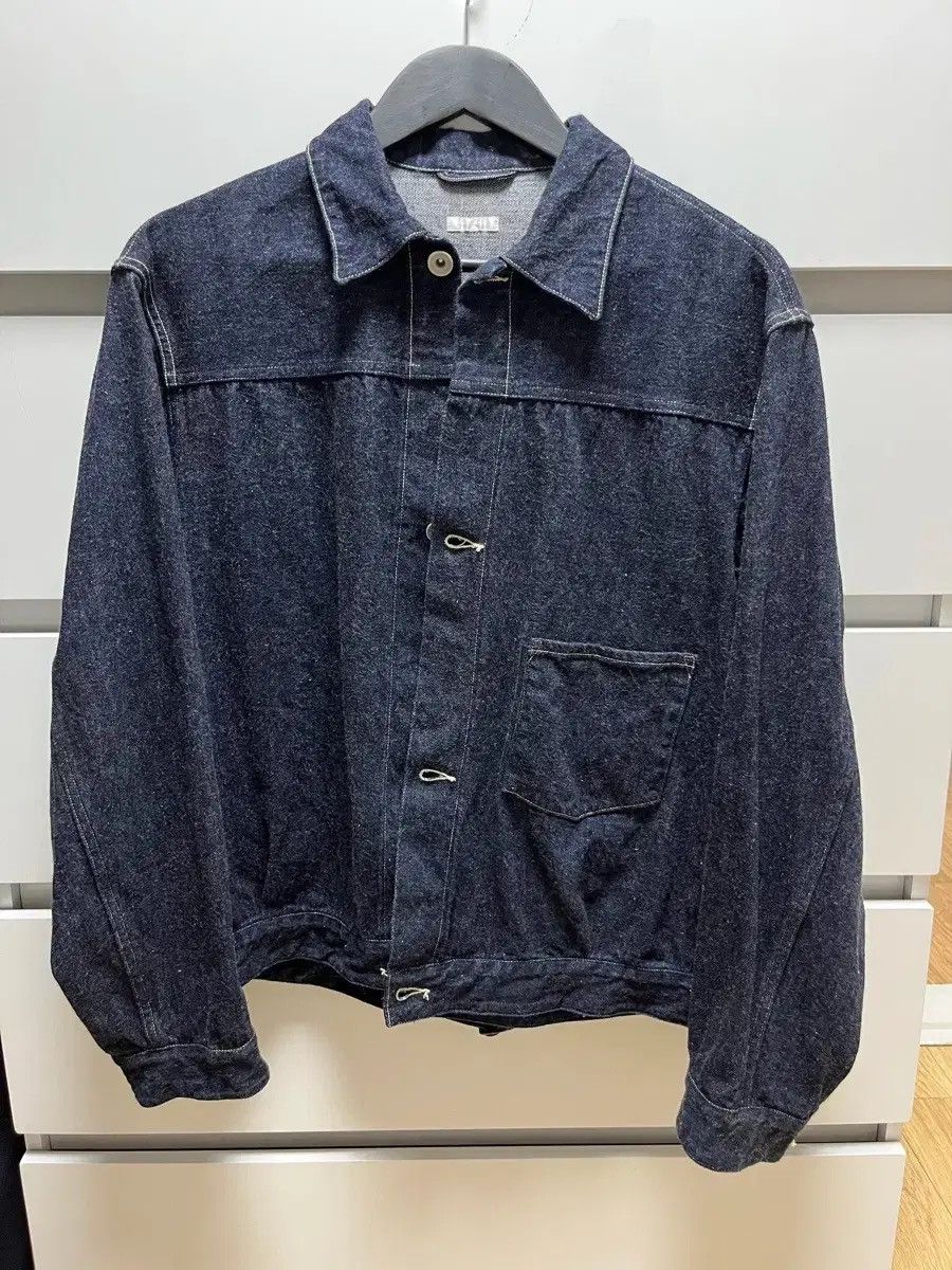 Comoli COMOLI DENIM/LEATHER WORK JACKET | Grailed