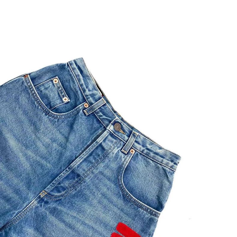 Gucci GucciRed patch logo jeans 2503-Nextarrow Size 23" - 3 Thumbnail