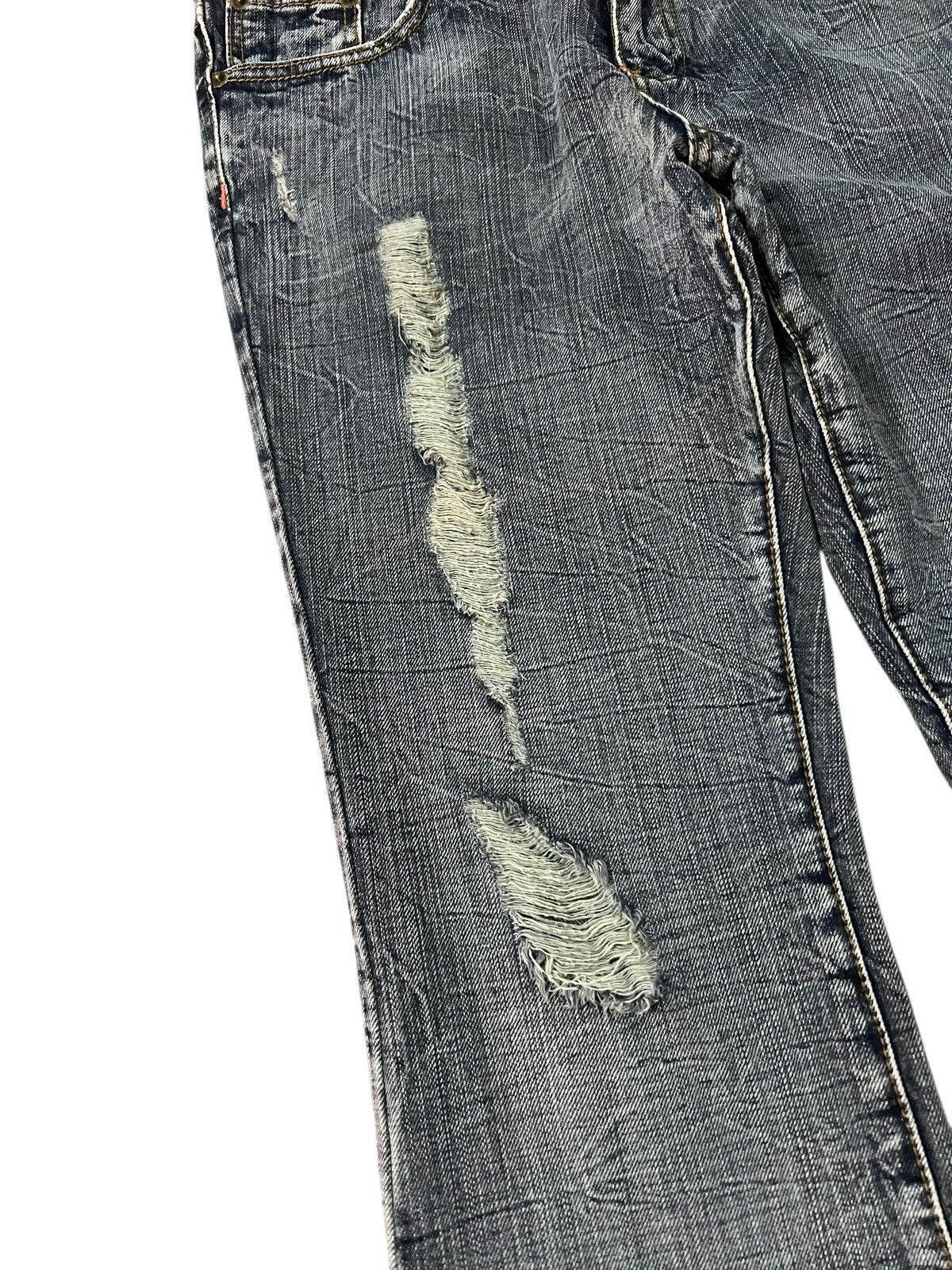 semanticdesign Flare Jean Semantic Design Claw Distress Jean Size US 30 / EU 46 - 4 Thumbnail