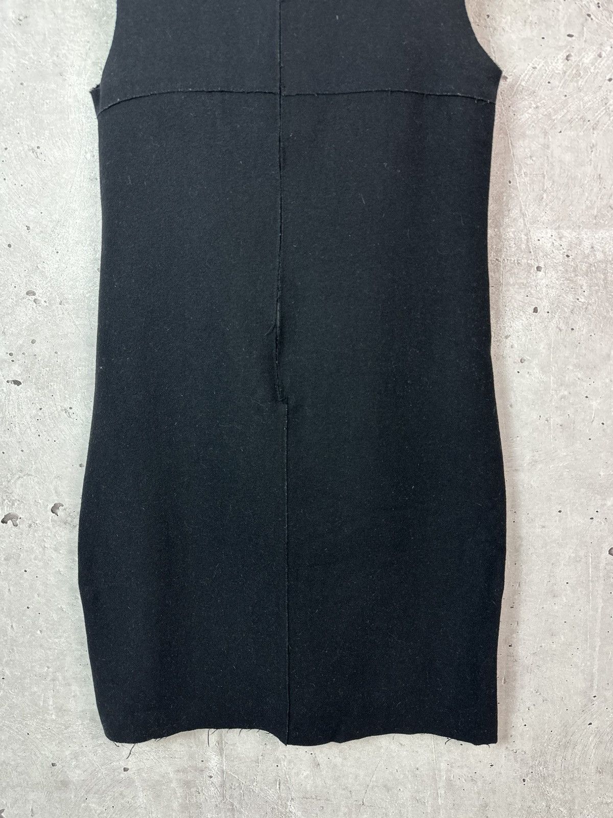Walter Van Beirendonck W&LT Walter Van Beirendonck Distressed Pockets Wool Dress Size US M / EU 48-50 / 2 - 12 Thumbnail