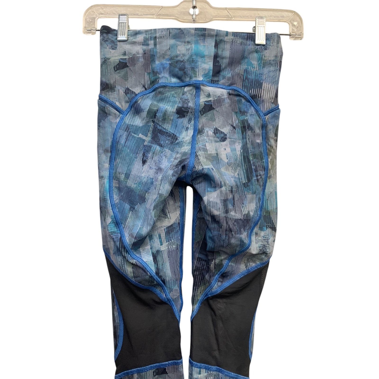 Lululemon Lululemon On Pace Crop *21" Sun Dazed Multi Blue SZ 2 Size 26" / US 2 / IT 38 - 9 Thumbnail