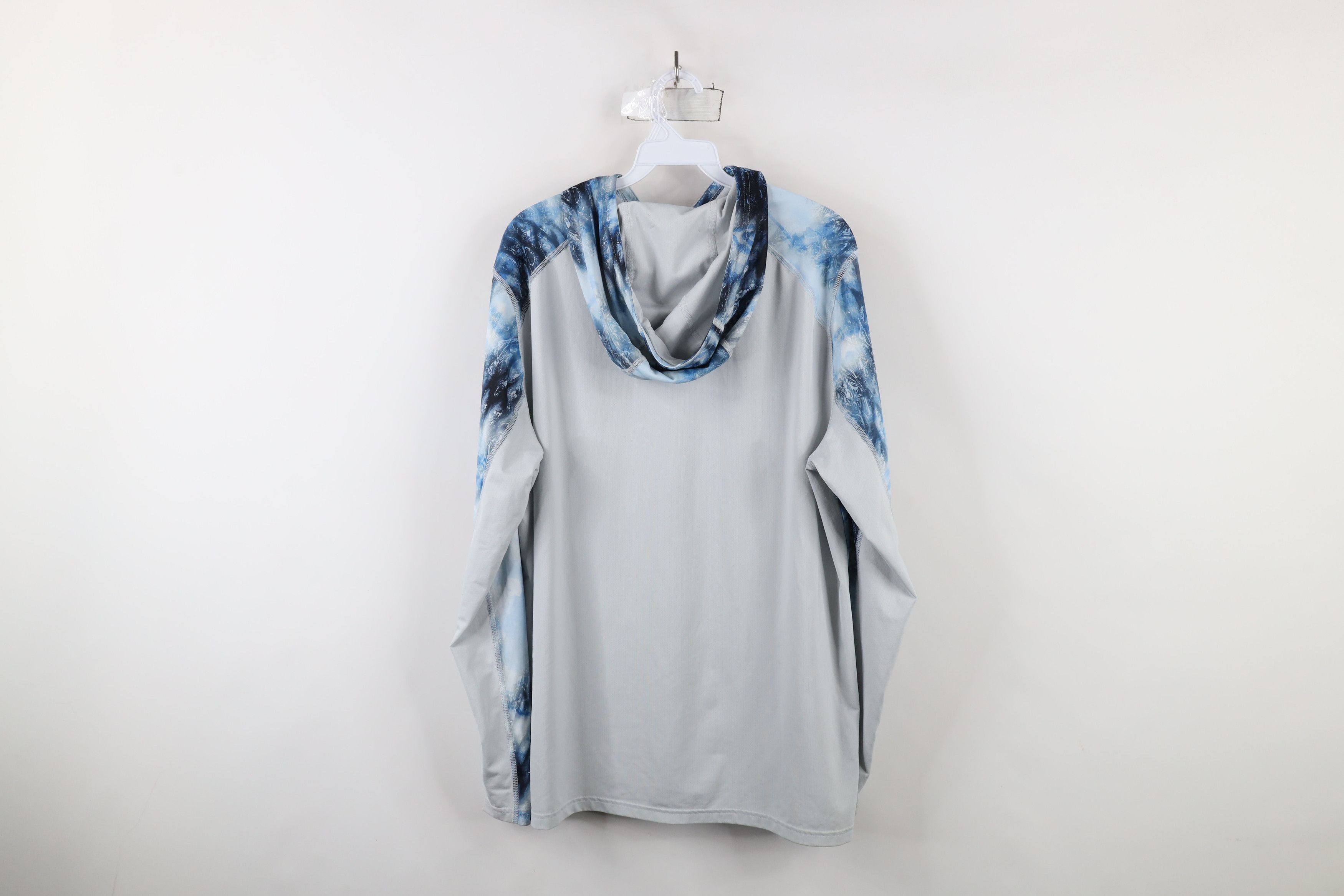 Under Armour × Vintage Under Armour Fishing Lightweight Camouflage Hoodie T-Shirt Size US L / EU 52-54 / 3 - 13 Thumbnail