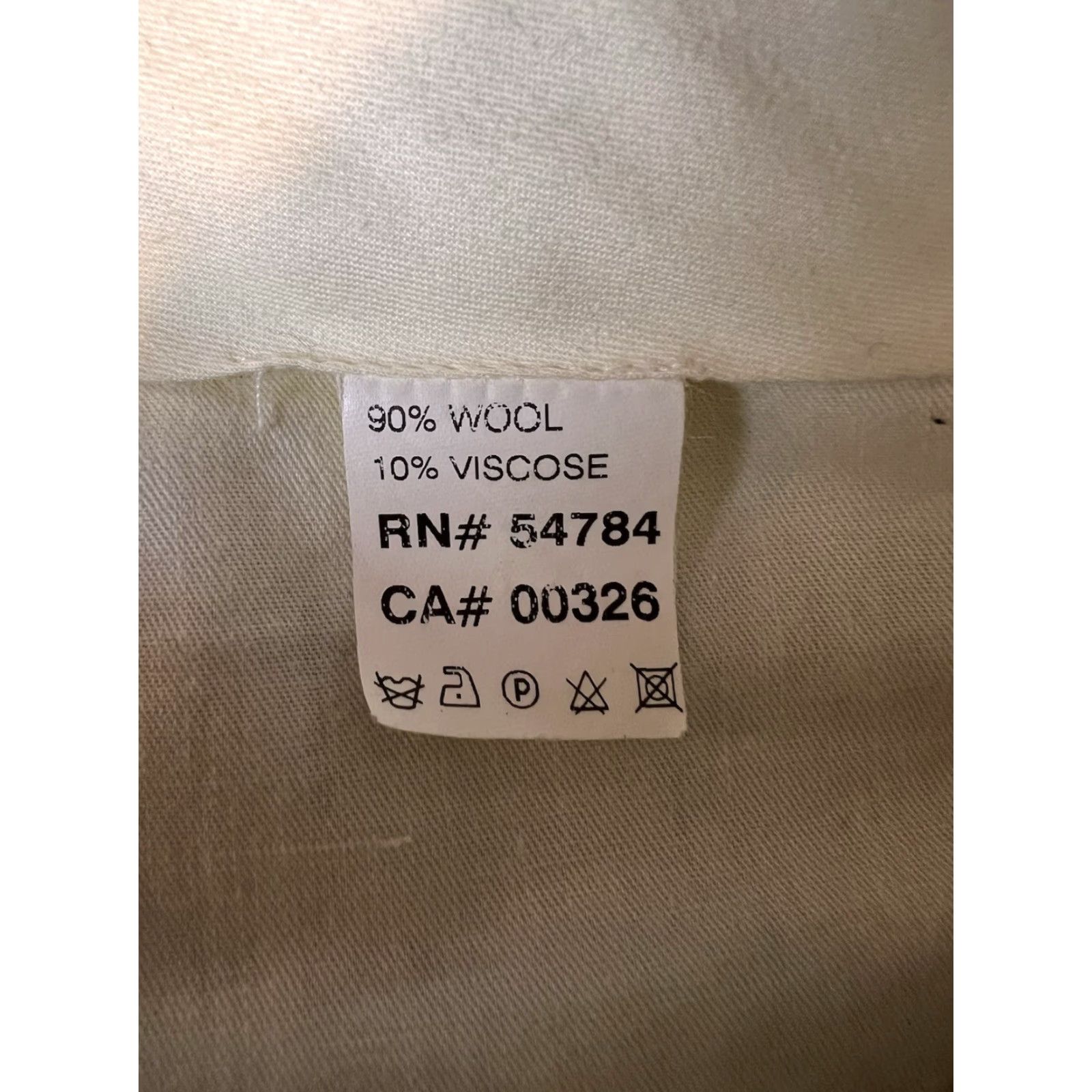 Joseph Abboud VINTAGE Joseph Abboud Pants Mens 33 Regular Wool Plaid Gray 90s Preppy Dress Front Zipper Button Cadet Gray Possible 27.5 Inseam Mens Size US 33 - 4 Thumbnail