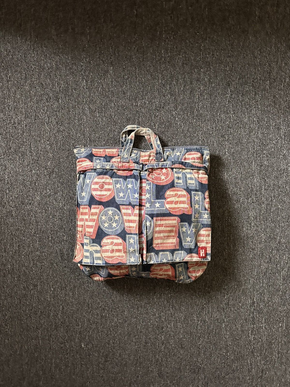 Hysteric Glamour HYSTERIC GLAMOUR DENIM MILITARY STYLE HELMET BAG Size ONE SIZE - 1 Thumbnail