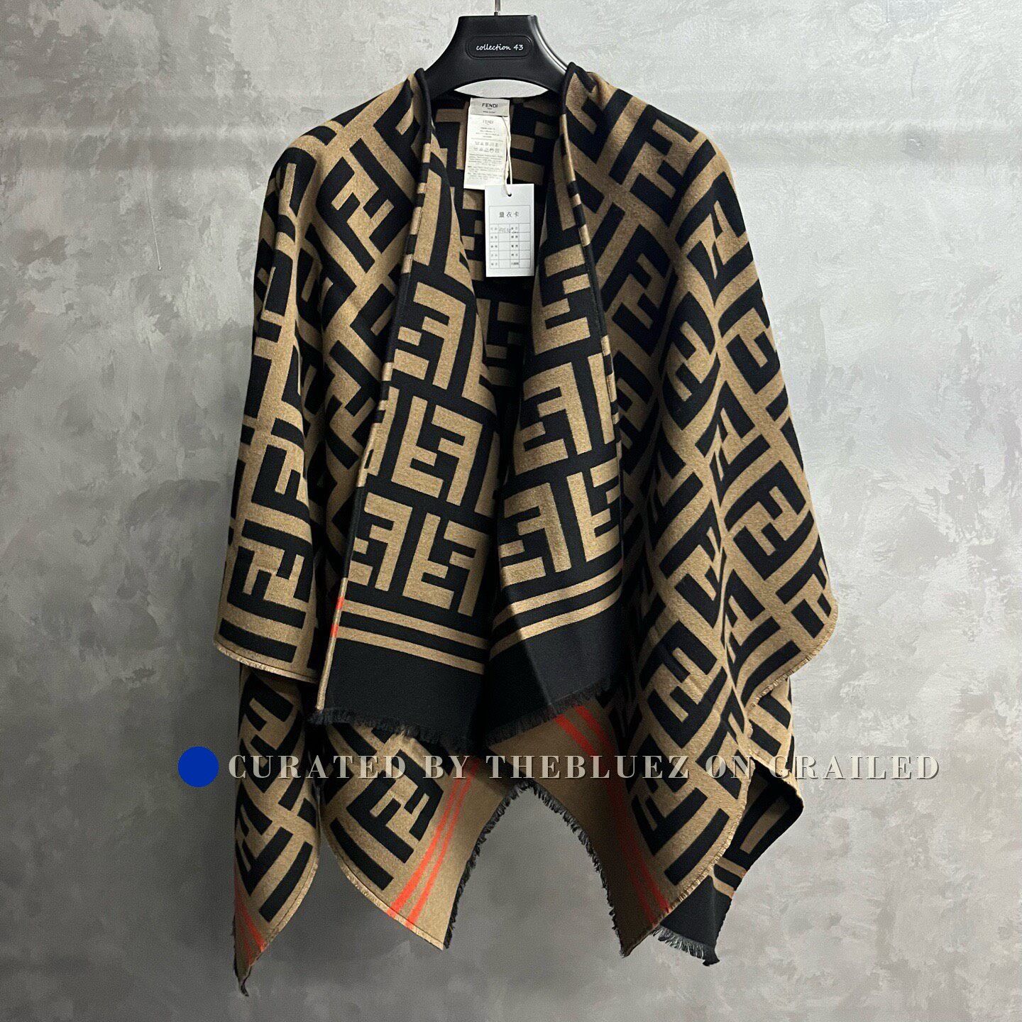 Fendi Fendi FF Pattern Shawl Size ONE SIZE - 1 Thumbnail