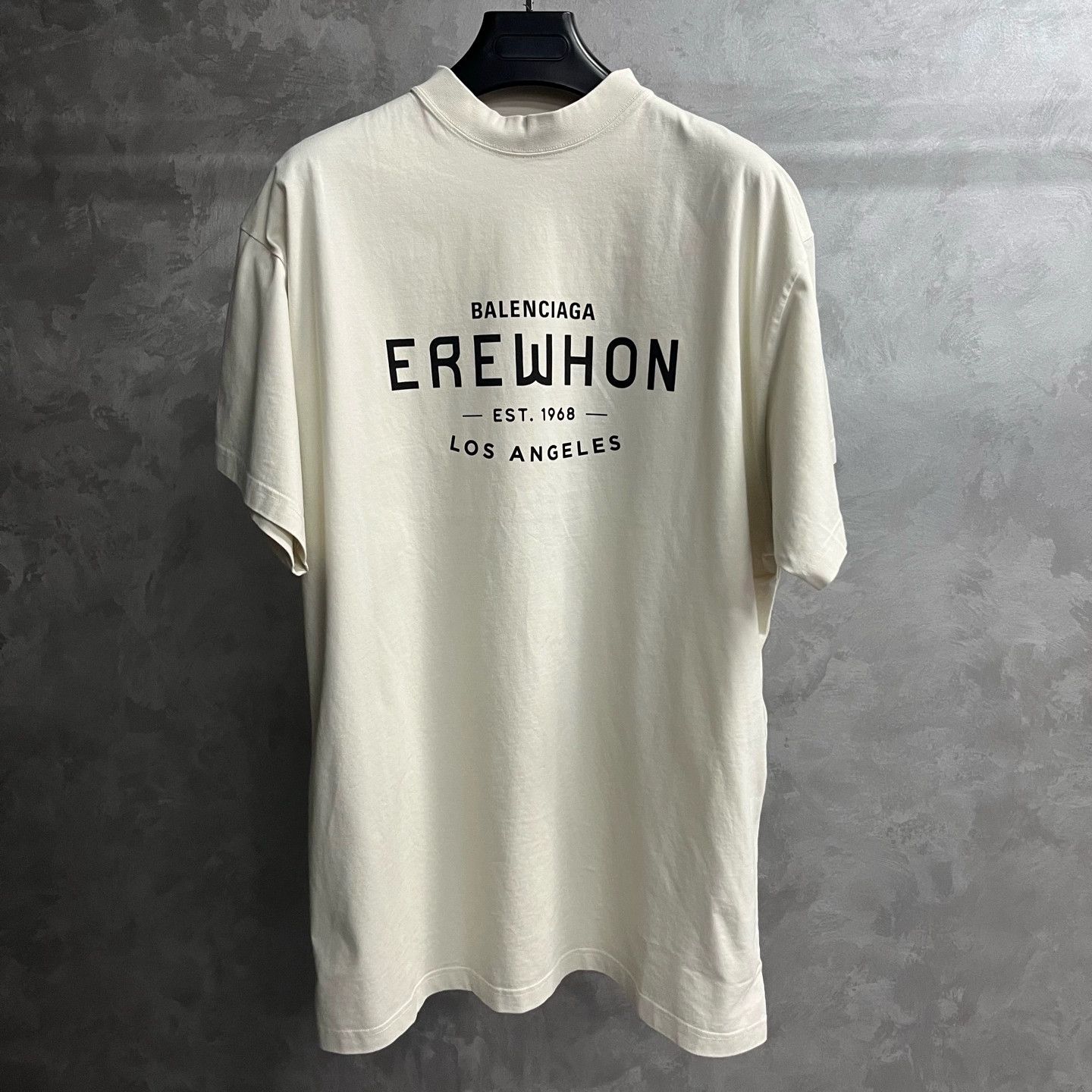 Balenciaga Balenciaga Logo Print Crew Neck T-Shirt - dmc Size US S / EU 44-46 / 1 - 1 Thumbnail
