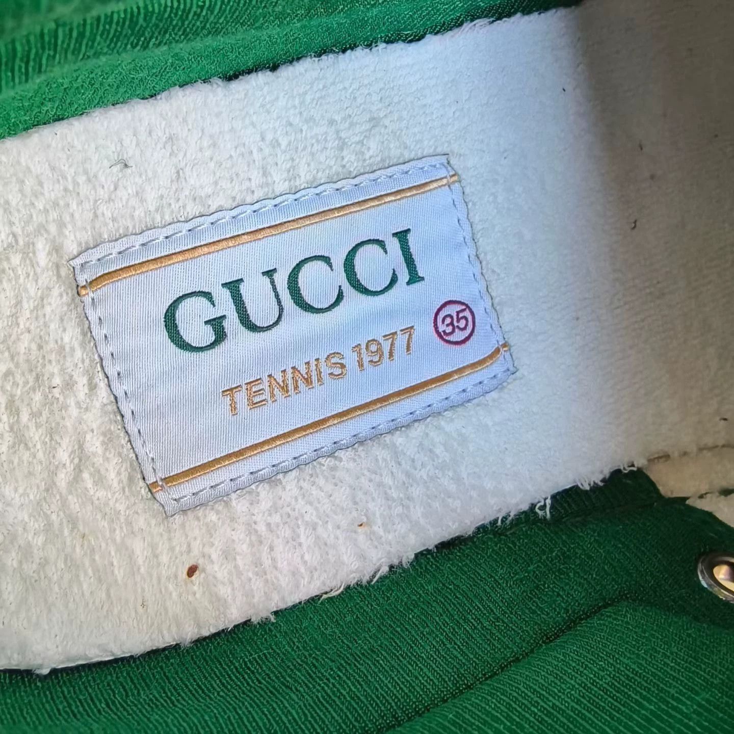 Gucci GUCCI Tennis 1977 Casual Fashion Sneakers Size US 5 / IT 35 - 8 Thumbnail