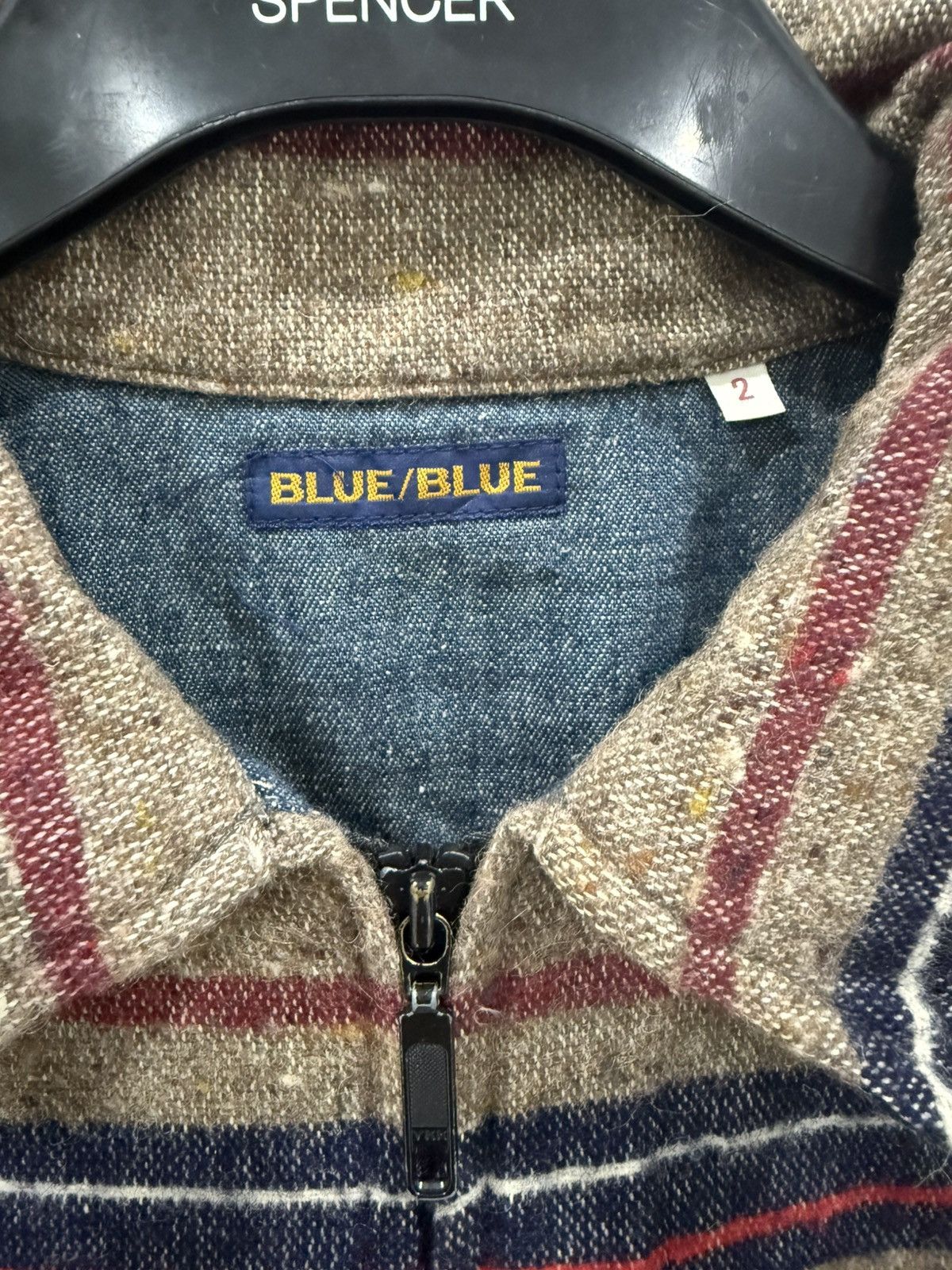 Blue Blue Japan VINTAGE BLUE BLUE JAPAN NAVAJO STYLE JACKET INDIGO KAPITAL Size US M / EU 48-50 / 2 - 7 Thumbnail