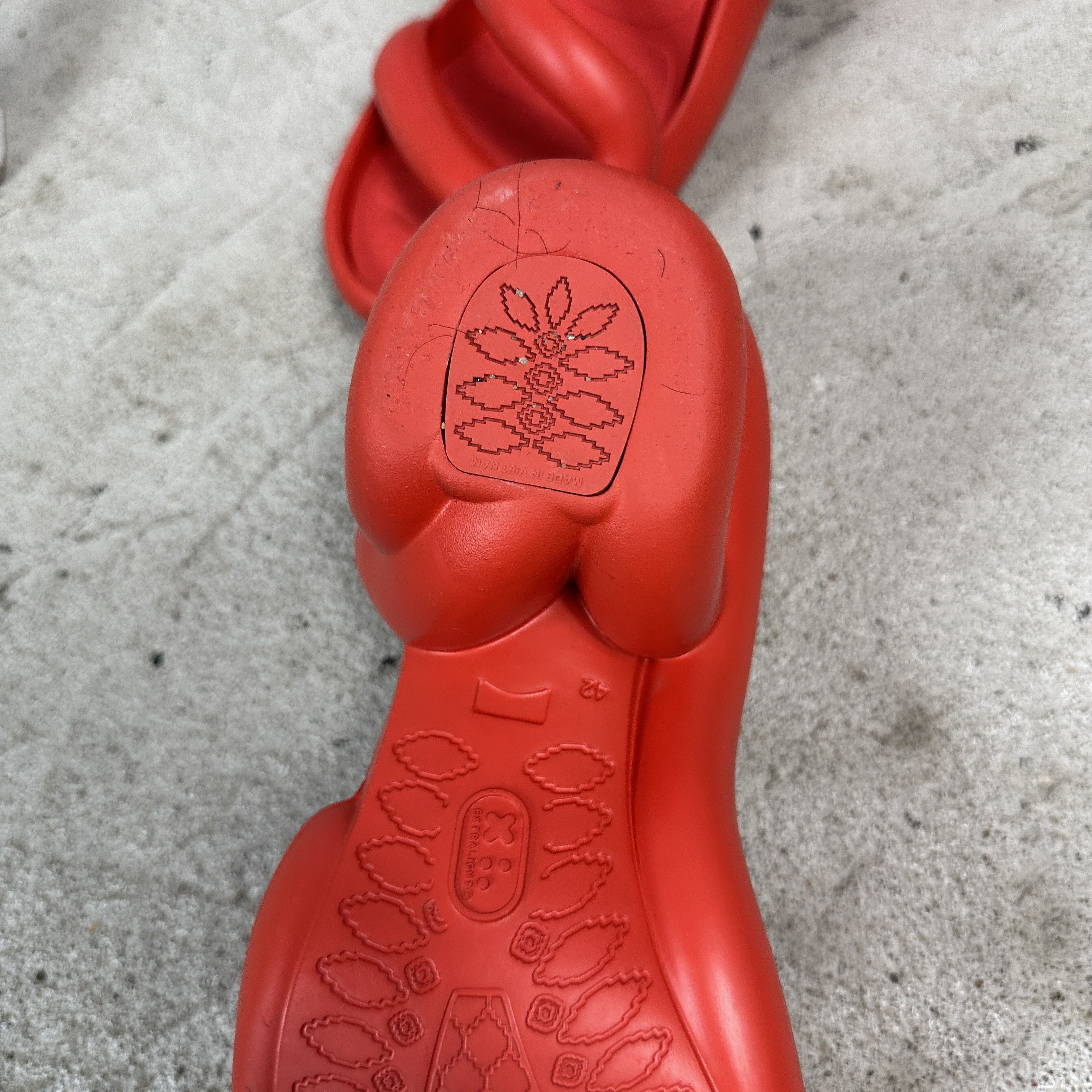 Camper × Vintage Vintage Y2K Elegant Avant Garde Camper Kobarah Rubber Heels Size US 11 / IT 41 - 5 Thumbnail