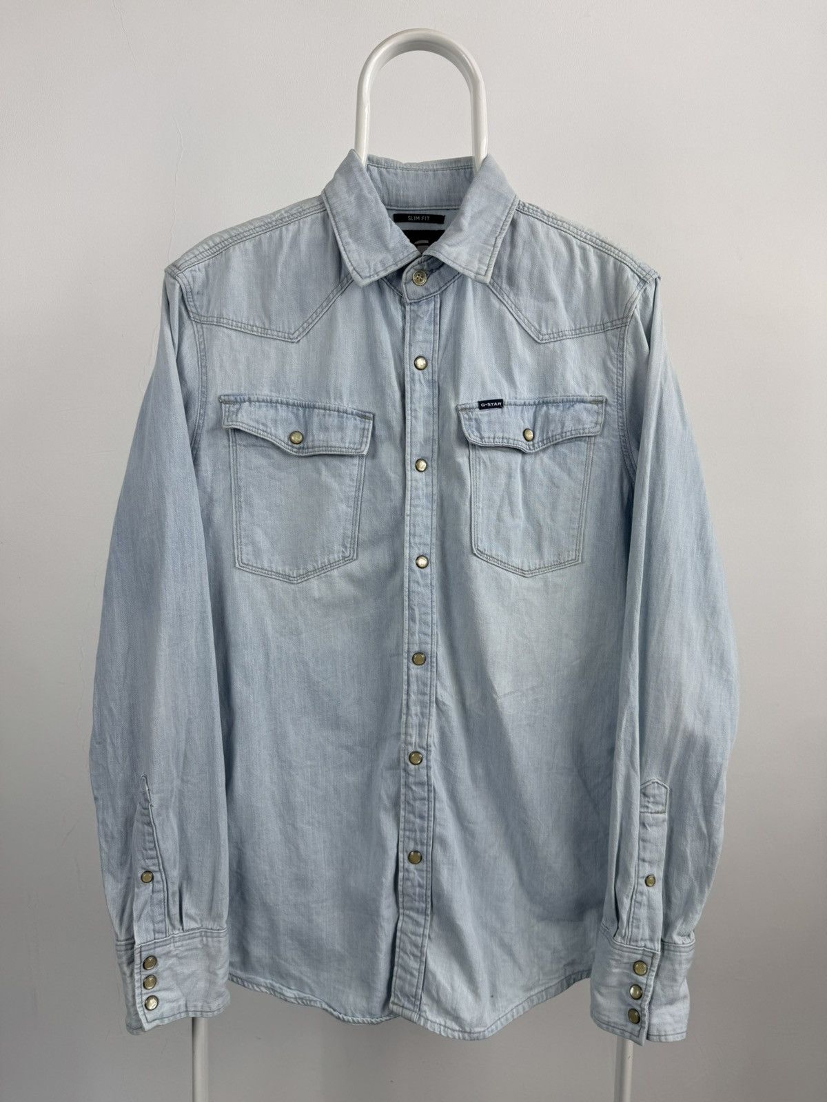 G-Star G-Star Raw Slim Shirt L/S Size US M / EU 48-50 / 2 - 1 Thumbnail