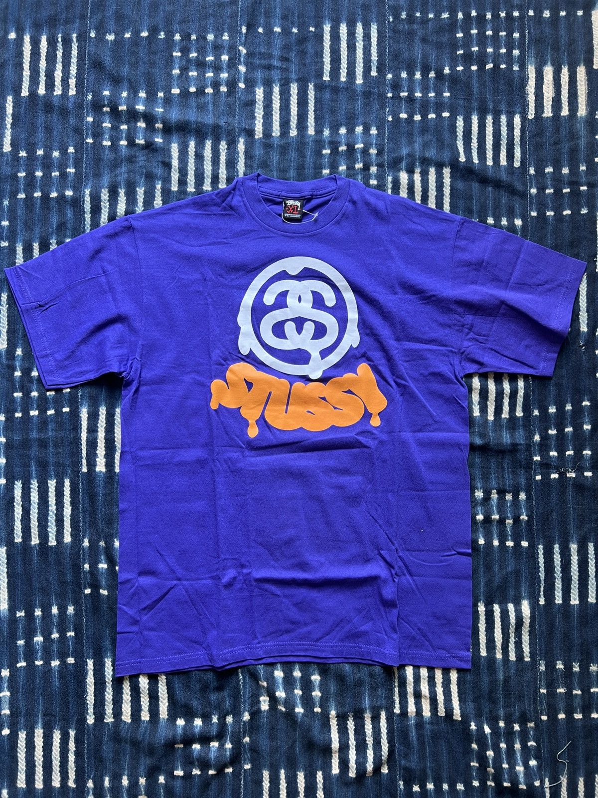 Stussy Stussy Archive SS08 Link Logo Tee Size US XL / EU 56 / 4 - 1 Thumbnail