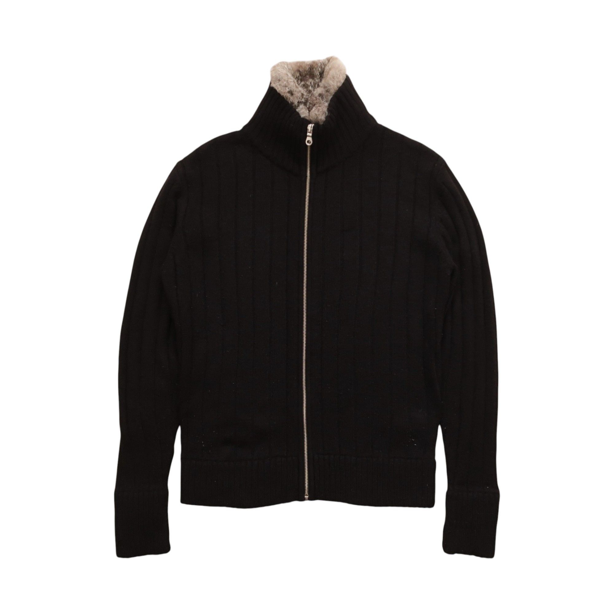 GOA 1990s GOA Buona Giornata Fur Knitwear Cable Knit Size US M / EU 48-50 / 2 - 1 Thumbnail