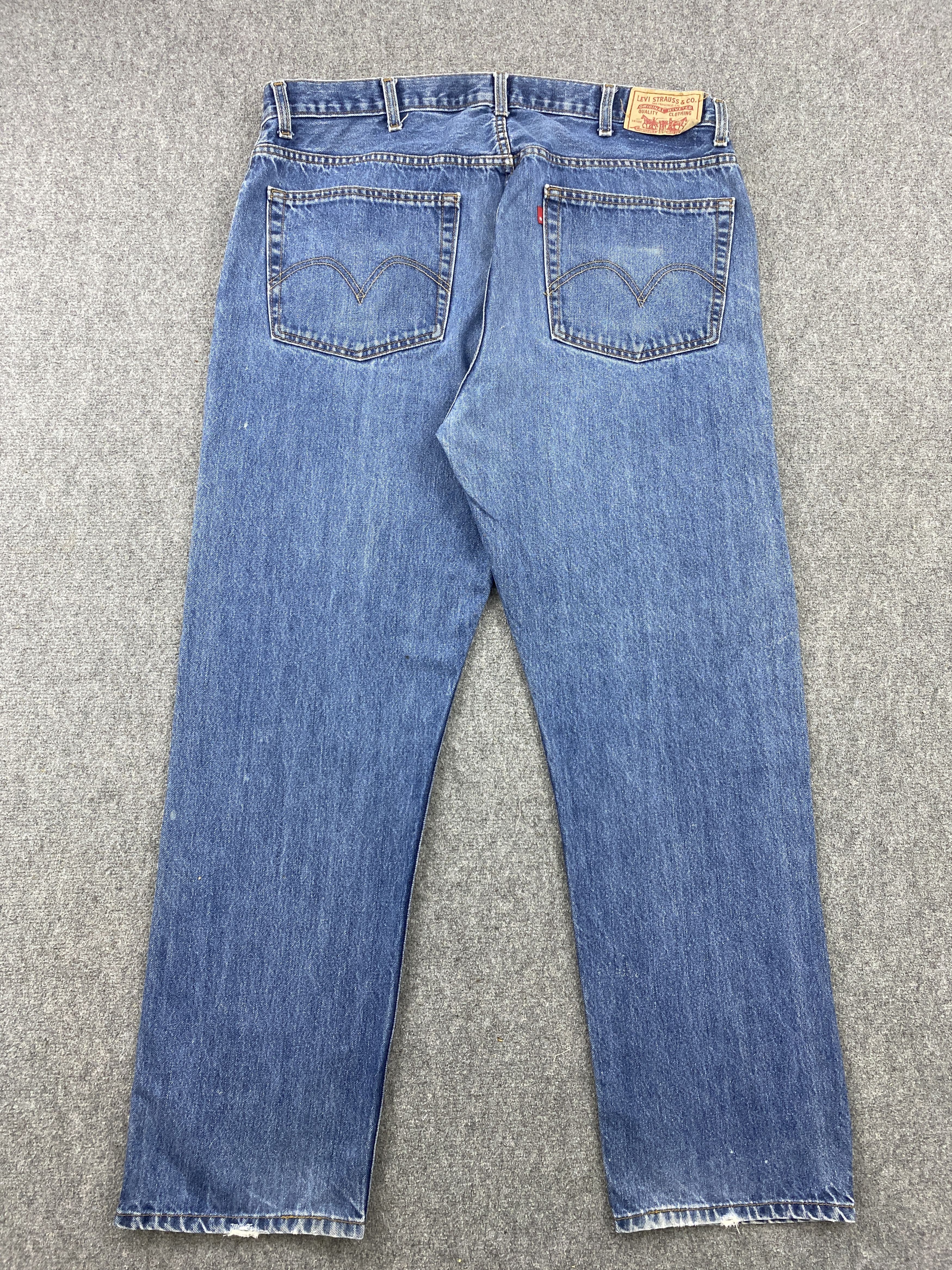 Levi's Faded Blue Vintage Levis 505 Jeans DP2313 Size US 39 - 3 Thumbnail
