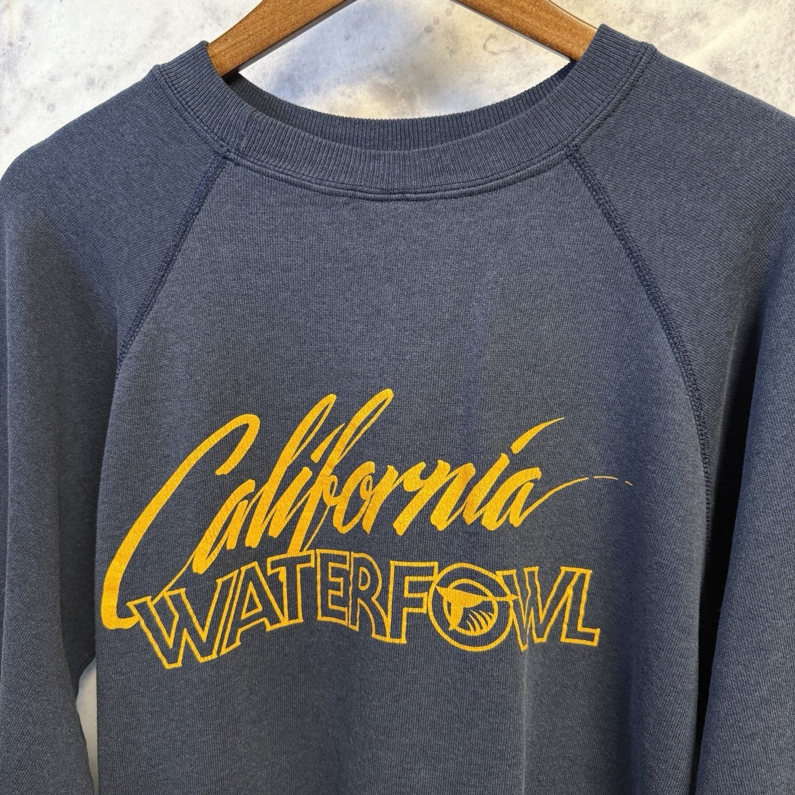 Vintage Vintage 80s California Waterfowl Sweatshirt Mens XL 23x25 Size US XL / EU 56 / 4 - 1 Thumbnail