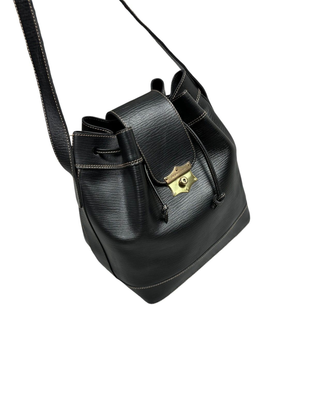 Porsche Design Vintage Porshe Handmade Germany Bucket Leather Bag Size ONE SIZE - 1 Thumbnail