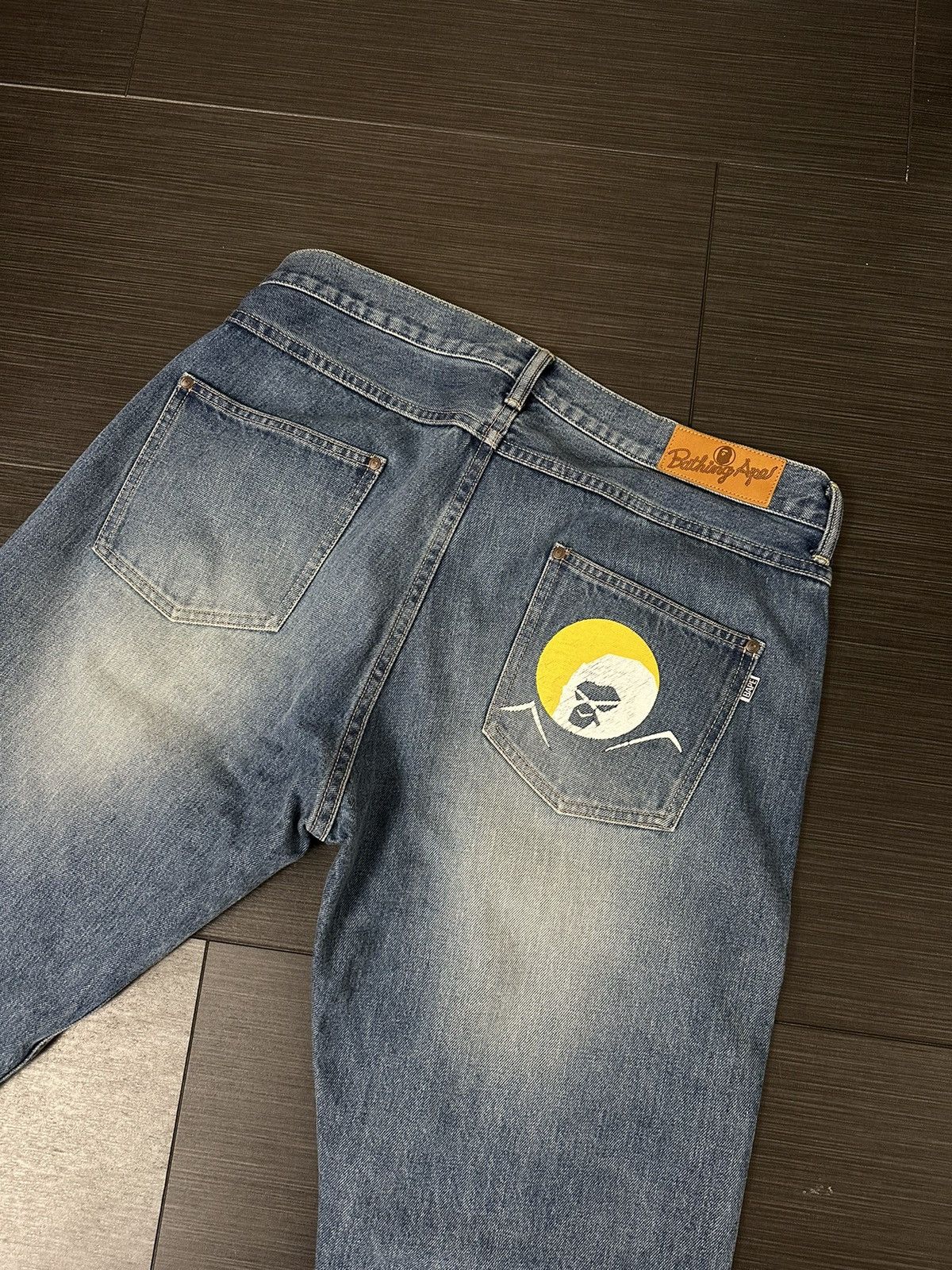 Bape Shadow Bape Loose Fit Denim Size US 34 / EU 50 - 5 Thumbnail