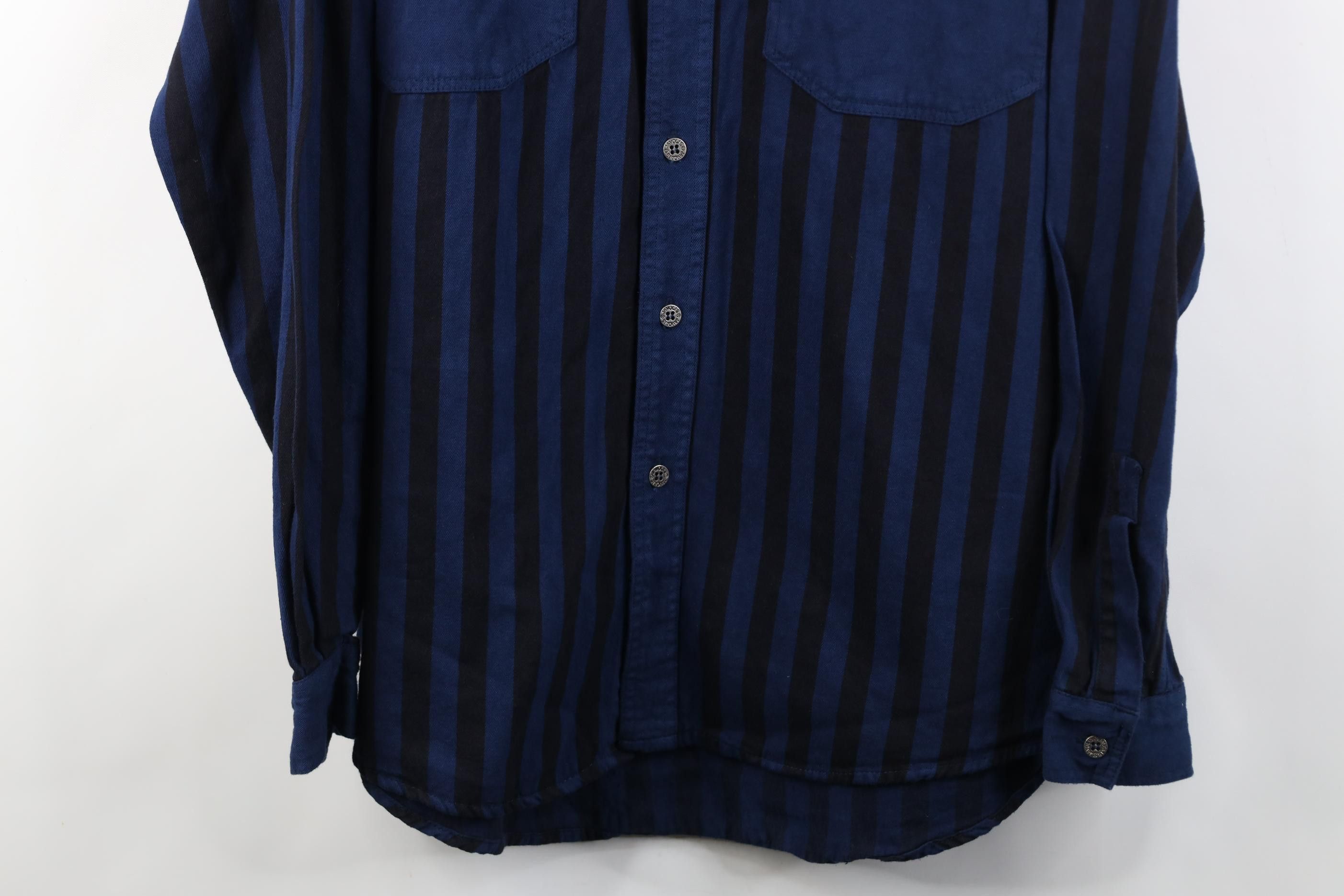 Vintage Deadstock Vintage 90s Streetwear Denim Collared Button Shirt Size US M / EU 48-50 / 2 - 3 Thumbnail