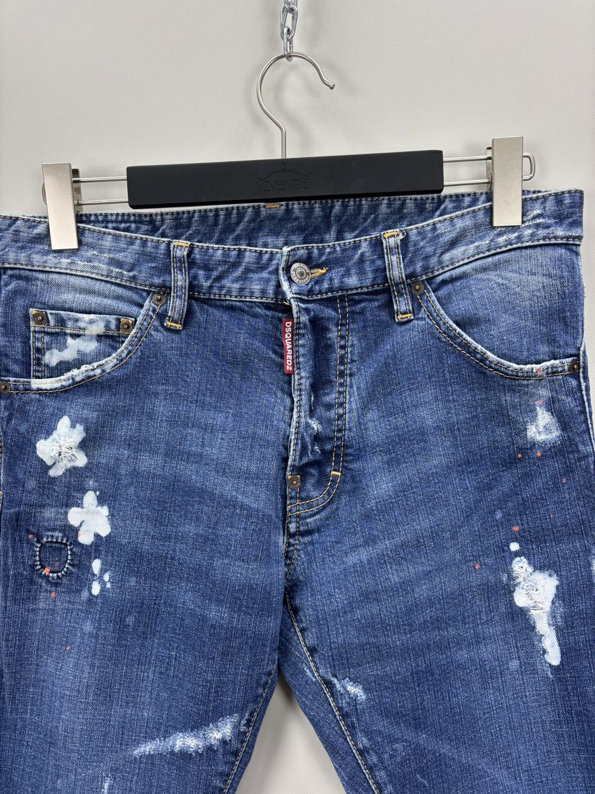Dsquared2 Mens jeans Dsquared2 Size 48 Color Blue Size US 32 / EU 48 - 3 Thumbnail