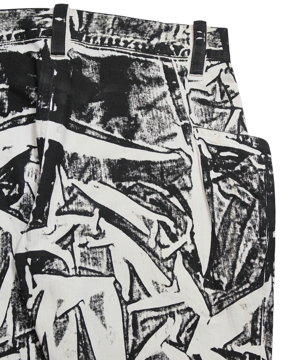 Yohji Yamamoto SS2002 LIMI FEU DESIGNED BY LIMI YAMAMOTO WRINKLE PRINT Size US 30 / EU 46 - 4 Thumbnail