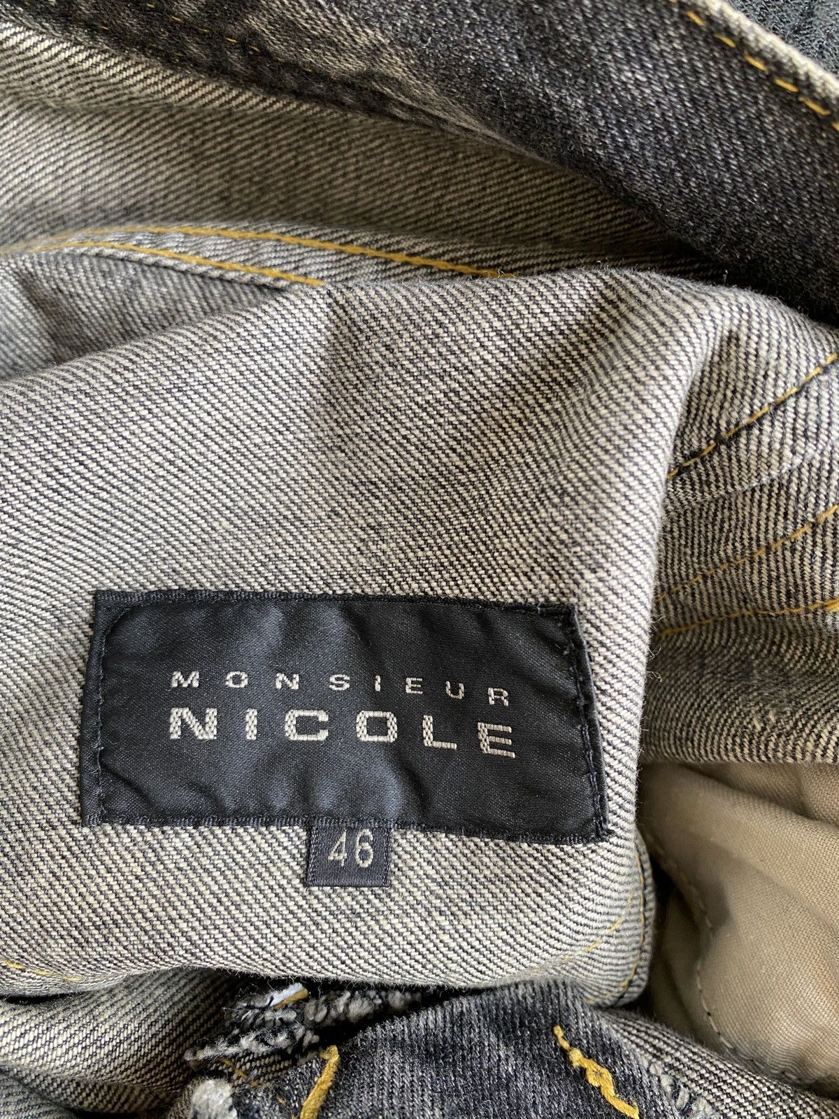Japanese Brand Japanese Brand Monsieur Nicole Distressed Denim Size US 32 / EU 48 - 14 Thumbnail